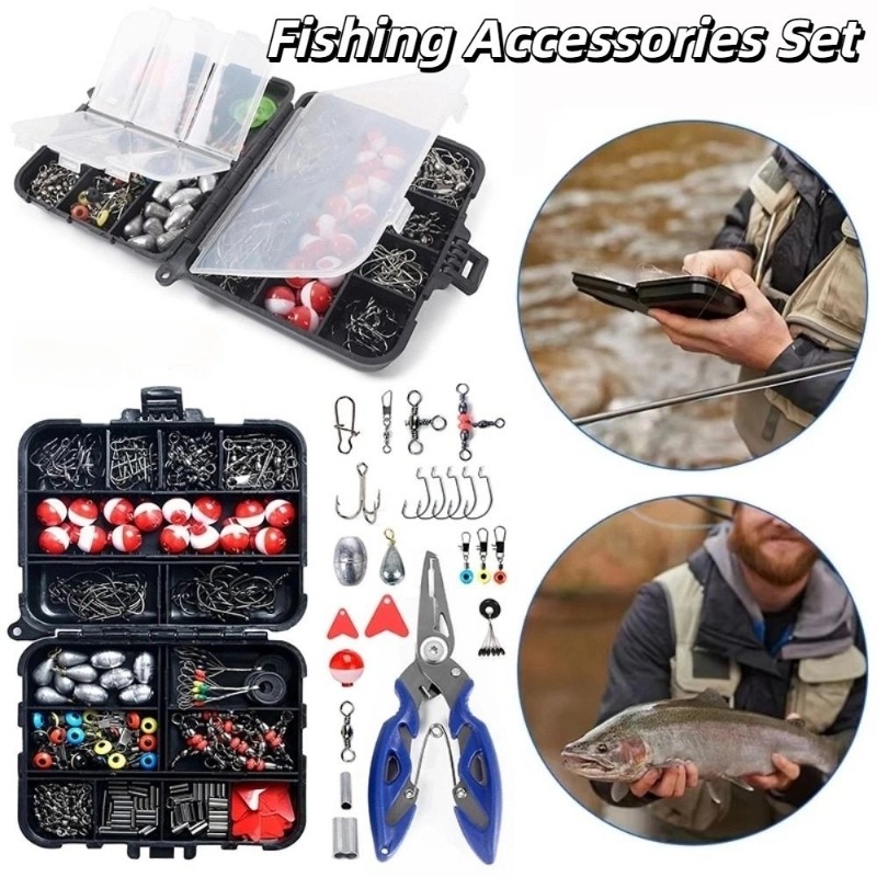 1세트 구형 플로트 낚시 장비 키트 크랭크 훅 잉어 낚 - Fishing Hook Box 리뷰 및 가격