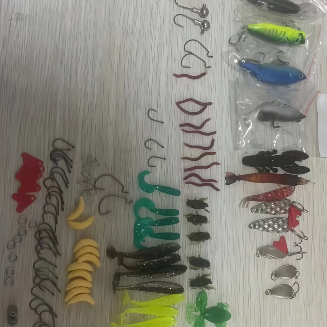 133개 프리미엄 낚시 미끼 세트, 낚시 장비 및 용품 - Fishing Hook Box 리뷰 및 가격