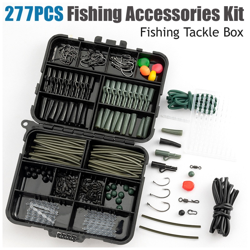 스위블 베이트 훅 세트 내마모성 어구 세트 277개 잉 - Fishing Hook Assortment 리뷰 및 가격