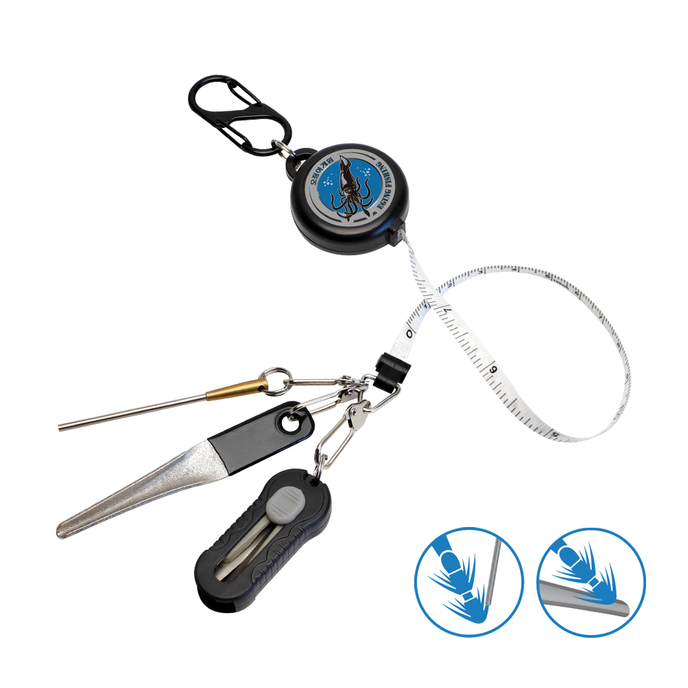 4in1 낚시 도구 세트: 100cm 줄자, 미니 낚싯 - Fishing Hook Sharpener 리뷰 및 가격