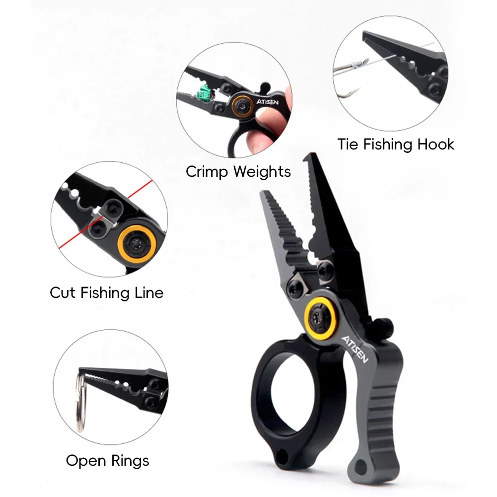 낚시 플라이어 미니 사이즈 야외 낚시 도구 알루미늄 합 - Fishing Hook Sharpener 리뷰 및 가격